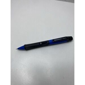 Vintage Papermate Sidetrac Mechanical Lead Pencil Discontinued Solid Blue Chunky